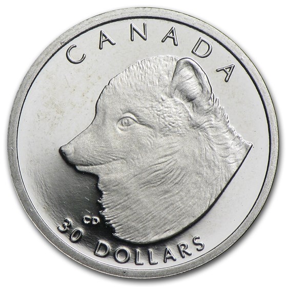1993 Canada 1/10 oz Proof Platinum Arctic Fox 1993 Canada 1/10 oz Proof Platinum Arctic Fox