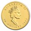 1993 Canada 1/4 oz Gold Maple Leaf BU