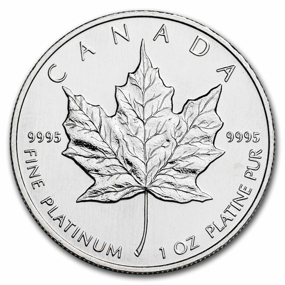 1993 Canada 1 oz Platinum Maple Leaf BU 1993 Canada 1 oz Platinum Maple Leaf BU