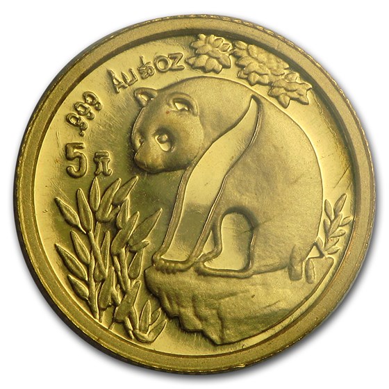 1993 China 1/20 oz Gold Panda Large Date BU (Sealed) 1993 China 1/20 oz Gold Panda Large Date BU (Sealed)