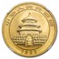 1993 China 1 oz Gold Panda MS-67 NGC