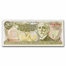 1993 Costa Rica 50 Colones CU