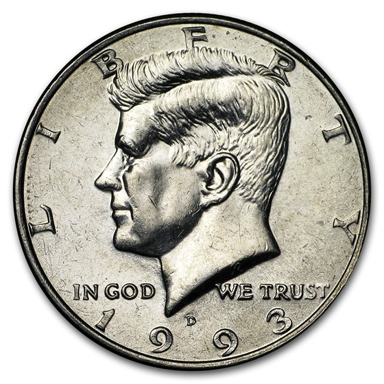 1993-D Kennedy Half Dollar BU