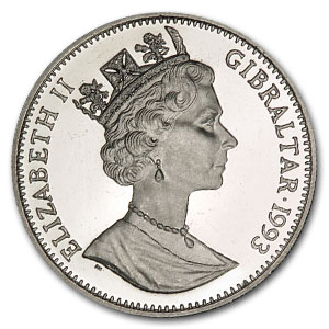 Buy 1993 Gibraltar 1 Crown Long-Haired Dachshund BU | APMEX