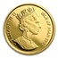 1993 Isle of Man 1/5 oz Gold BU Maine Coon Cat