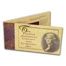 1993 Jefferson 250th Anniversary Coin & Currency Set (Box & COA)