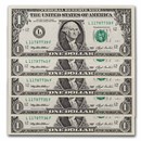 1993 (L-San Francisco) $1.00 FRN CU (Fr#2030-L) 7 Consec