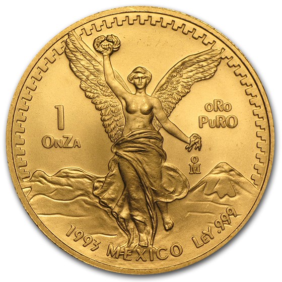 1993 Mexico 1 oz Gold Libertad BU 1993 Mexico 1 oz Gold Libertad BU