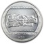 1993 Mexico 1 oz Silver 5 Pesos Palma Con Cocodrilo BU