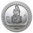 1993 Mexico 1 oz Silver 5 Pesos Xochipilli BU