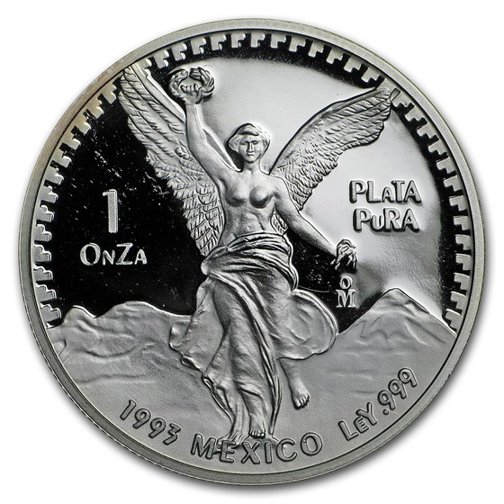 1993 Mexico 1 oz Silver Libertad Proof (In Capsule) 1993 Mexico 1 oz Silver Libertad Proof (In Capsule)