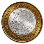 1993 Mexico Bimetallic 50 Nuevos Pesos BU