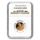 1993-P 1/4 oz Proof American Gold Eagle PF-70 NGC