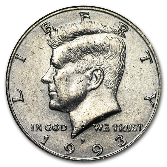 1993-P Kennedy Half Dollar BU