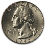 1993-P Washington Quarter BU
