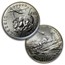 1993-P World War II 1/2 Dollar Clad Commem Coin/Medal Set (Card)