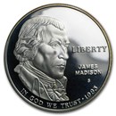 1993-S Bill of Rights $1 Silver Commem Proof (w/Box & COA)