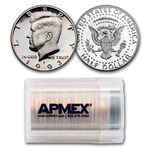 1993-S Kennedy Half Dollar 20-Coin Roll Proof