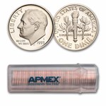1993-S Roosevelt Dime 50-Coin Roll Proof