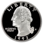 1993-S Washington Quarter Gem Proof