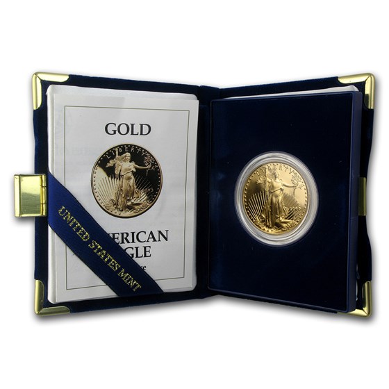 1993-W 1 oz Proof Gold American Eagle (w/Box & COA) 1993-W 1 oz Proof Gold American Eagle (w/Box & COA)