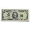 1993s* $5.00 FRN CU (Star Note, Districts of Our Choice)