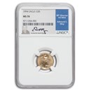 1994 1/10 oz American Gold Eagle MS-70 NGC (Moy)