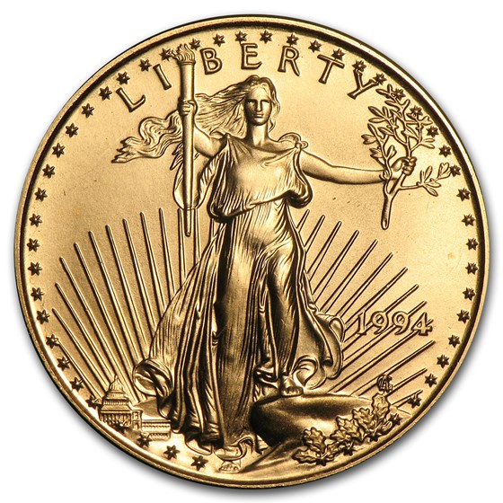 1994 1/2 oz American Gold Eagle BU