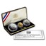 1994 3-Coin Commem World Cup Proof Set (w/Box & COA)
