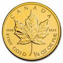 1994 Canada 1/4 oz Gold Maple Leaf BU