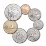 1994 Canada 7-Coin Double Dollar Proof Set