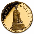 1994 Canada Aureate Dollar War Memorial Proof (w/Box & COA)
