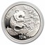 1994 China 1 oz Silver Panda Large Date BU (Capsule only)