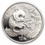 1994 China 1 oz Silver Panda Large Date BU (Capsule only)