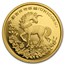 1994 China 4-coin Unicorn Proof Set (w/Box & COA)