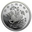 1994 China 4-coin Unicorn Proof Set (w/Box & COA)