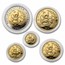 1994 China 5-Coin Gold Panda Proof Set (with COA)
