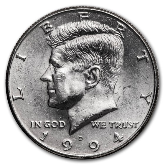 1994-D Kennedy Half Dollar BU 1994-D Kennedy Half Dollar BU