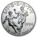 1994-D World Cup $1 Silver Commem BU (Capsule only)