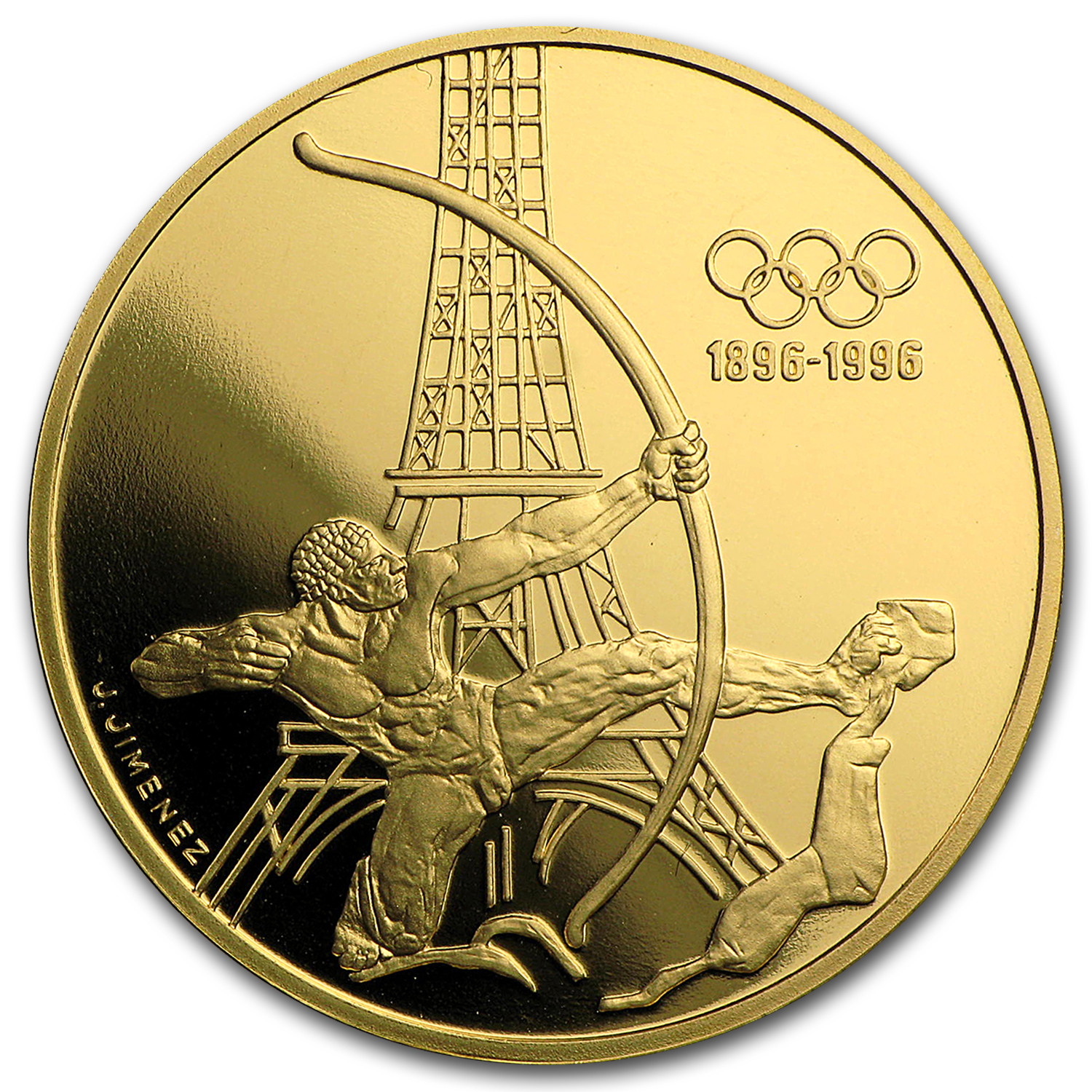 HISTORYOFGRANDPRIX1990-1998FIAF1世界選手権199 Buy 1994 France Proof Gold 500 Francs Olympics | APMEX