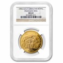 1994 Gibraltar 1 oz Gold Royal Pekingese MS-64 NGC