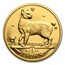 1994 Isle of Man 1/5 oz Gold Japanese Bobtail Cat