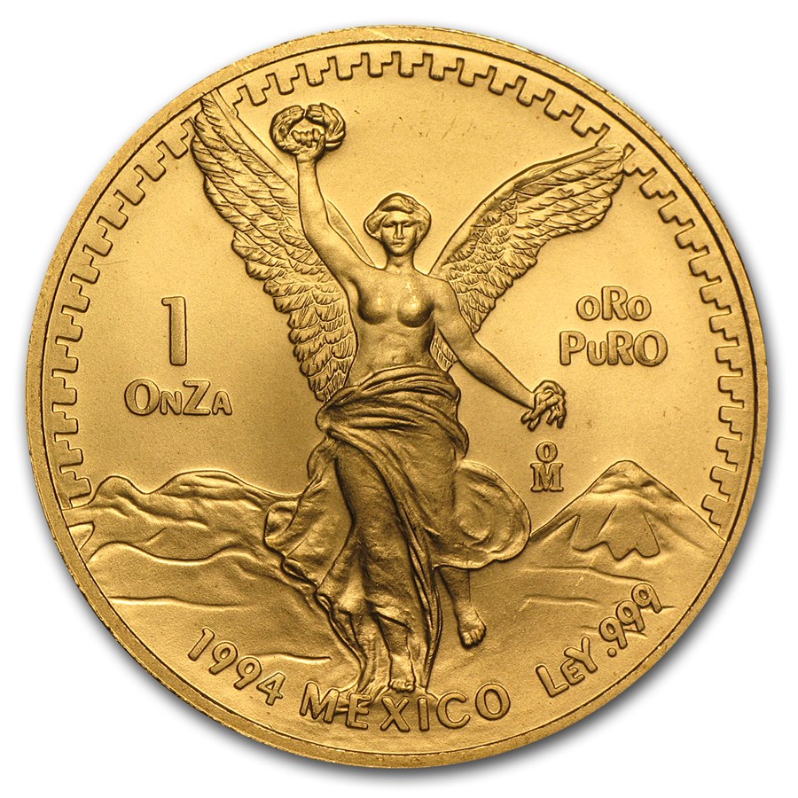 1994 Mexico 1 oz Gold Libertad BU