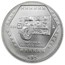 1994 Mexico 1 oz Silver 5 Pesos Mascaron Dios Chaac BU