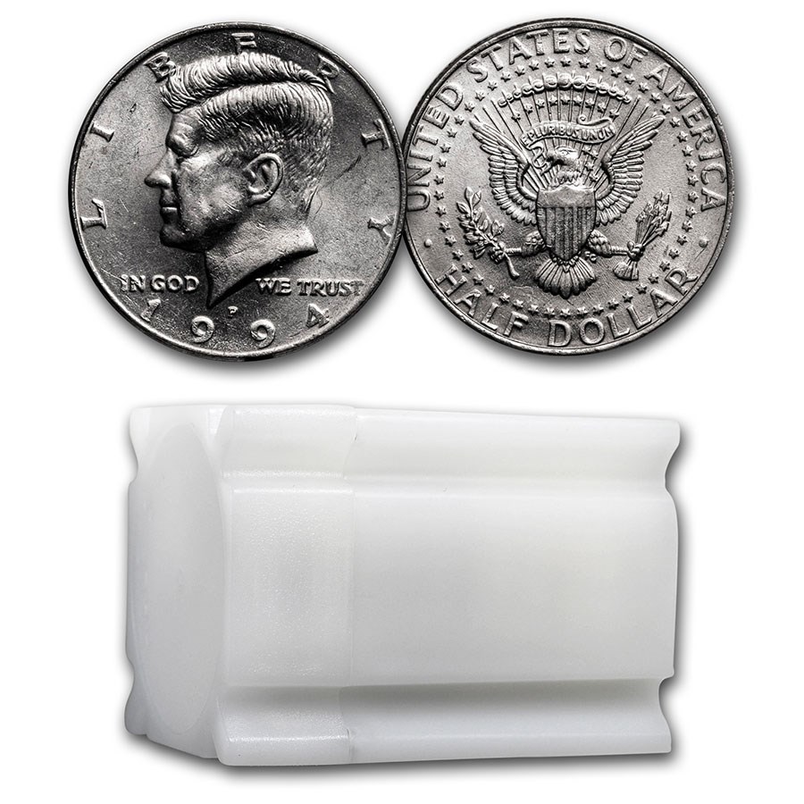 1994-P Kennedy Half Dollar 20-Coin Roll BU