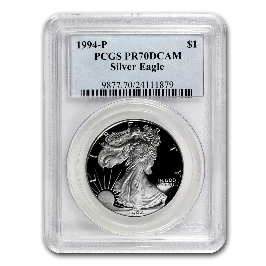 1994-P Proof American Silver Eagle PR-70 PCGS