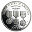 1994-P Vietnam Veterans Memorial $1 Silver Commem Prf (Box & COA)