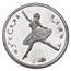 1994 Russia 3-Coin Platinum Ballerina Proof Set