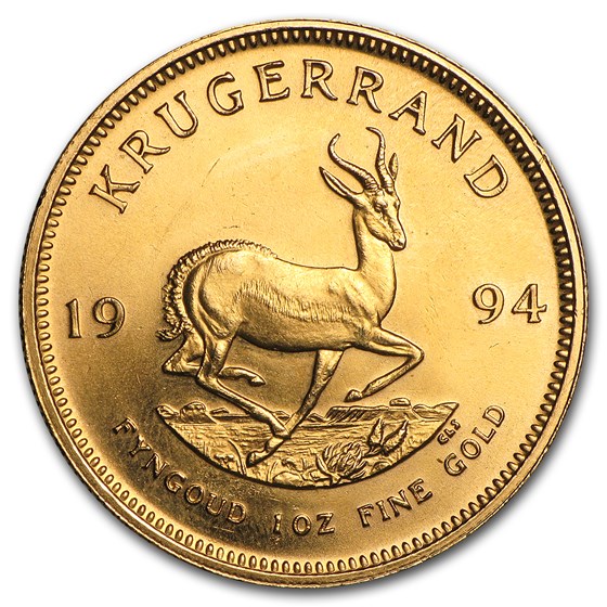 1994 South Africa 1 oz Gold Krugerrand 1994 South Africa 1 oz Gold Krugerrand
