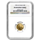 1994-W 1/10 oz Proof American Gold Eagle PF-69 UCAM NGC